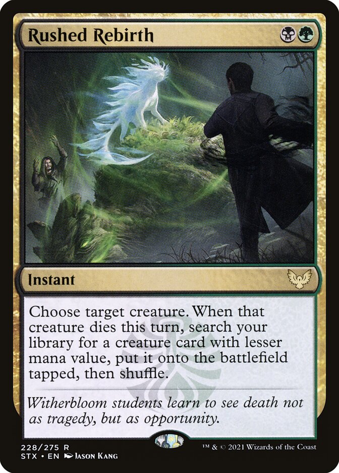 image Rushed Rebirth