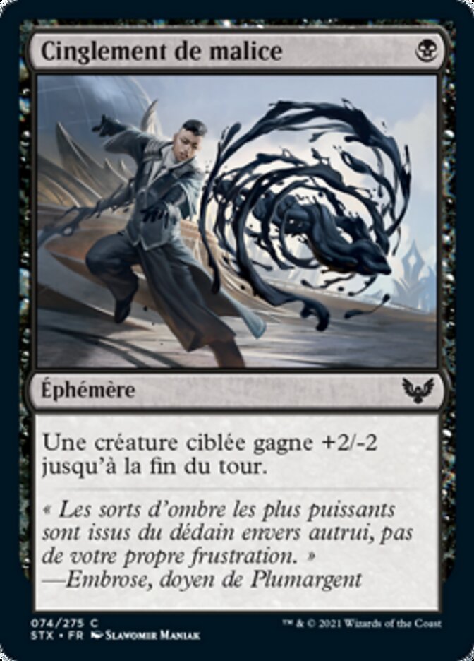 image Cinglement de malice
