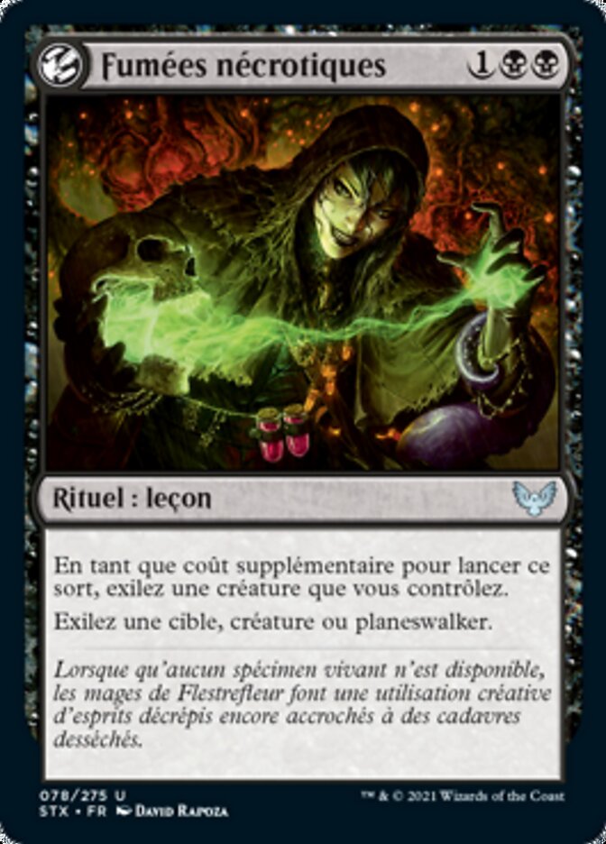 image Fumées nécrotiques