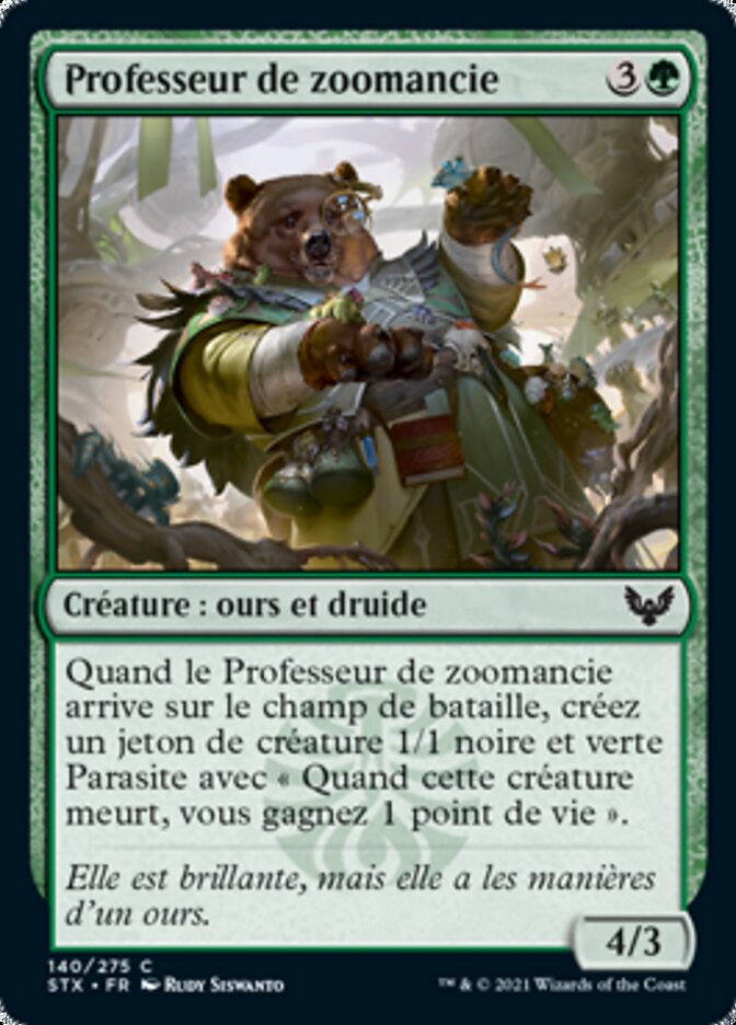 image Professeur de zoomancie