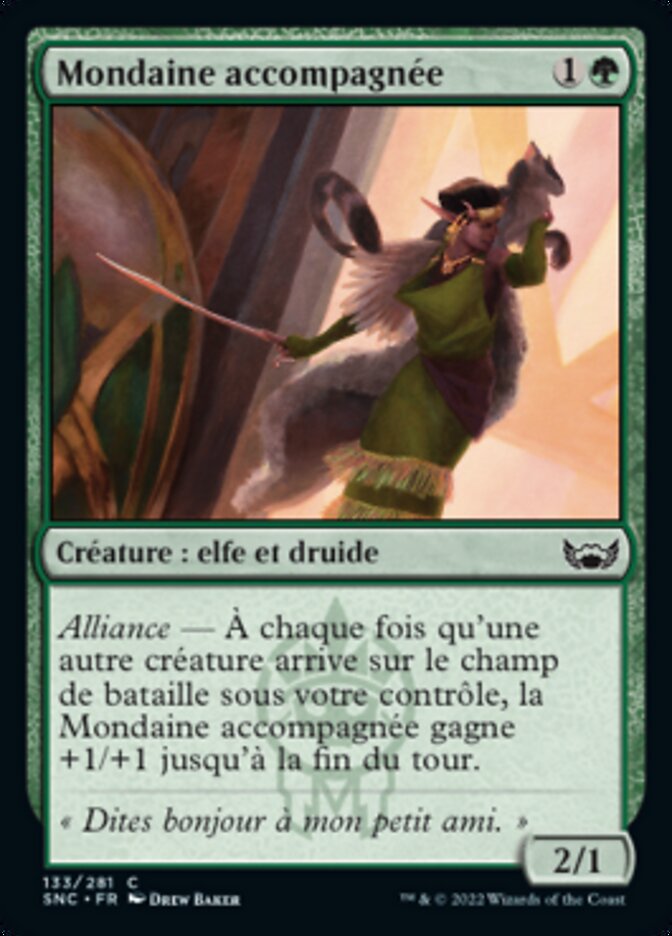 image Mondaine accompagnée