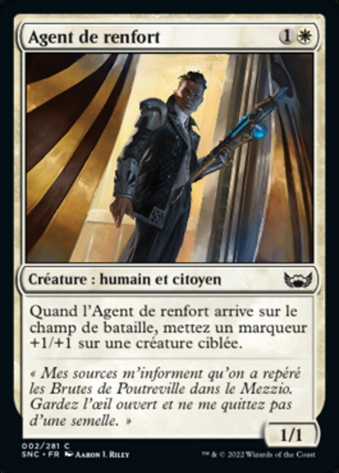 image Agent de renfort