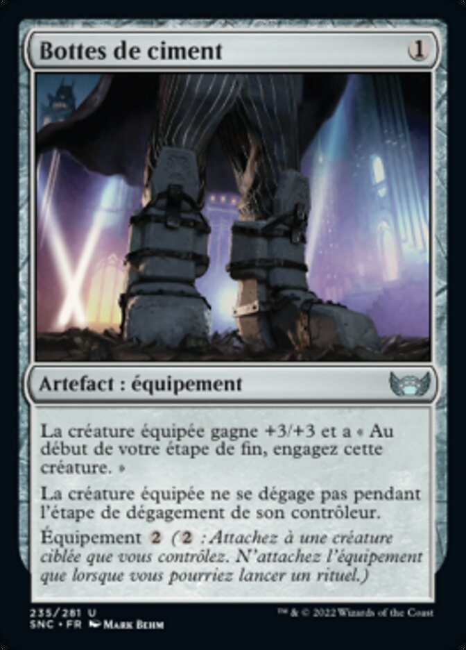 image Bottes de ciment