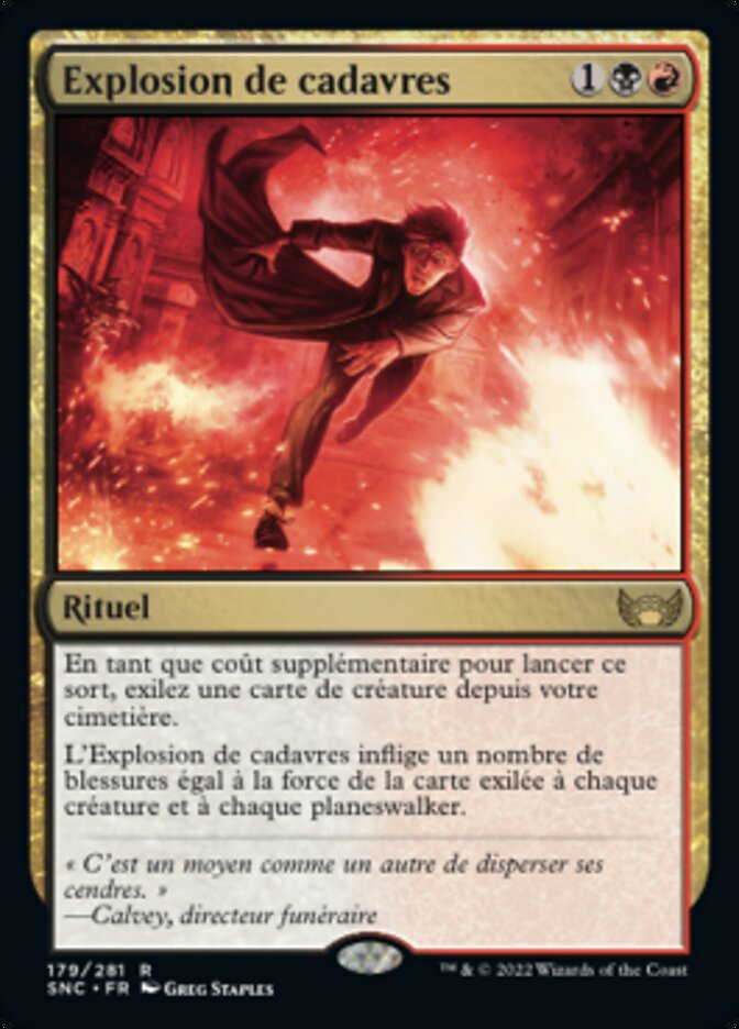 image Explosion de cadavres