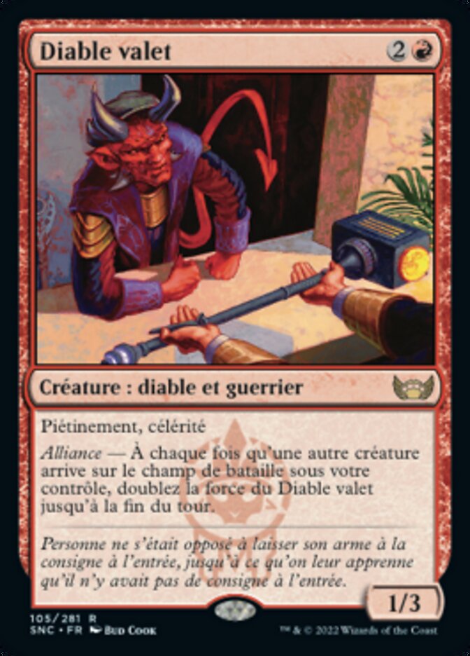 image Diable valet