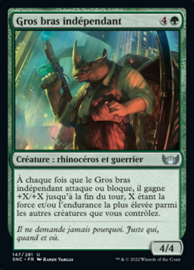 image Gros bras indépendant
