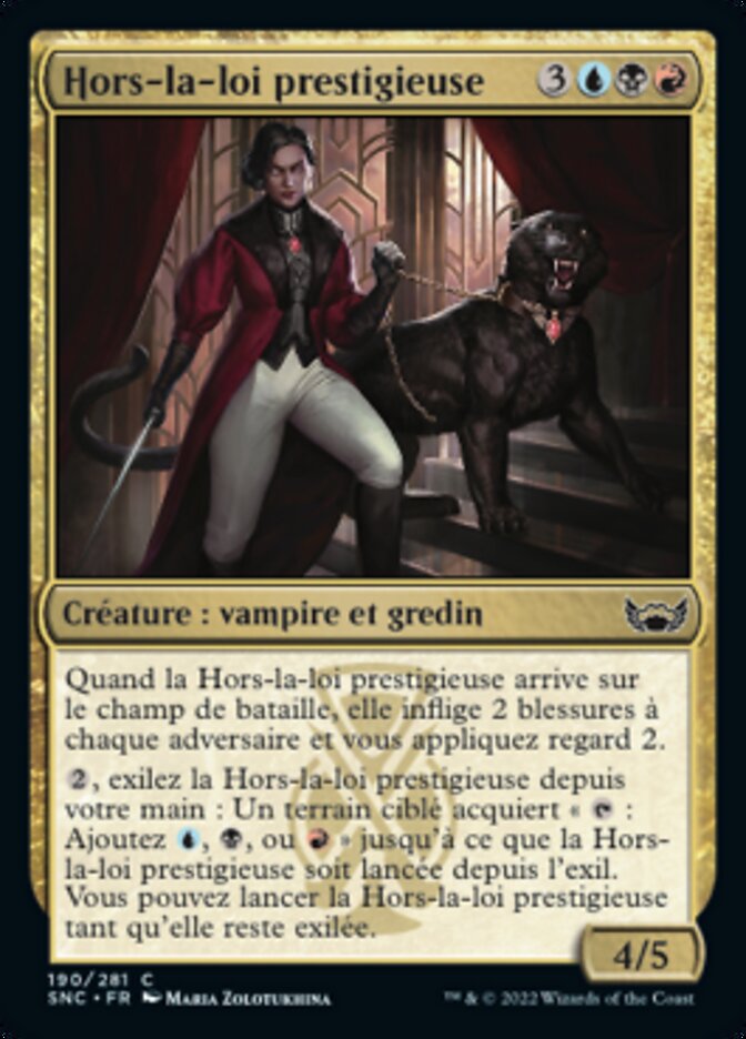 image Hors-la-loi prestigieuse