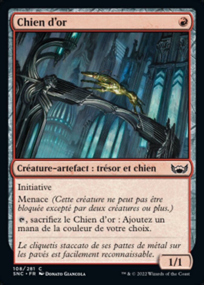 image Chien d'or
