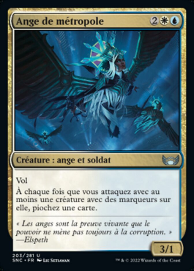 image Ange de métropole