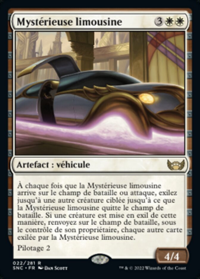 image Mystérieuse limousine