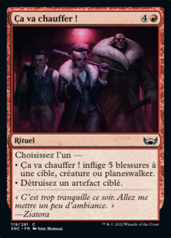 image Ça va chauffer !