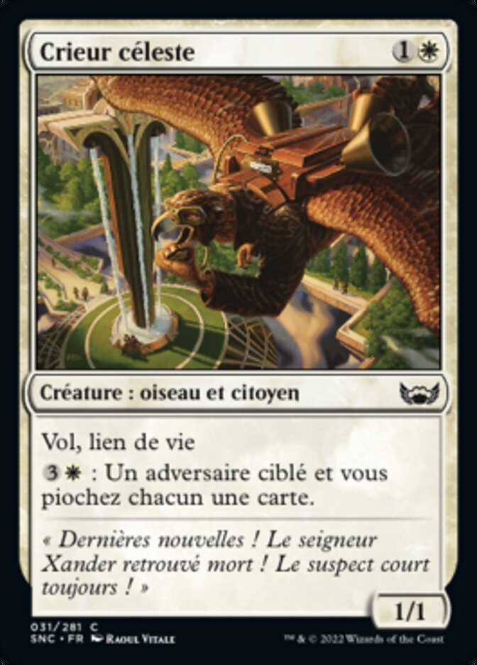 image Crieur céleste