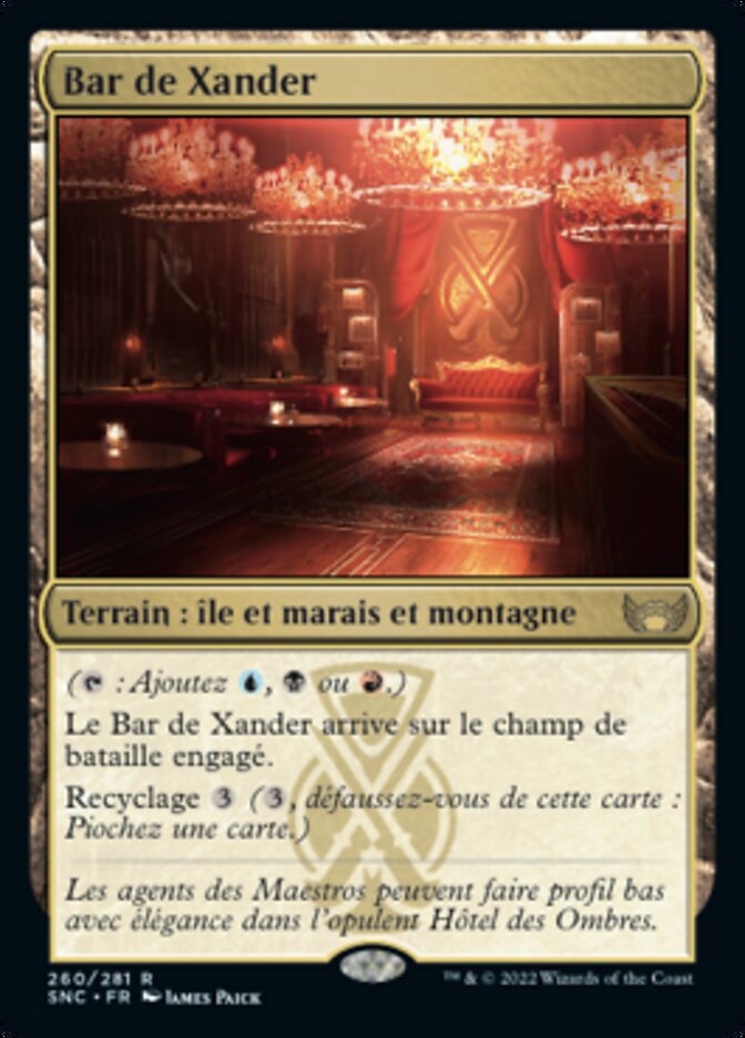 image Bar de Xander