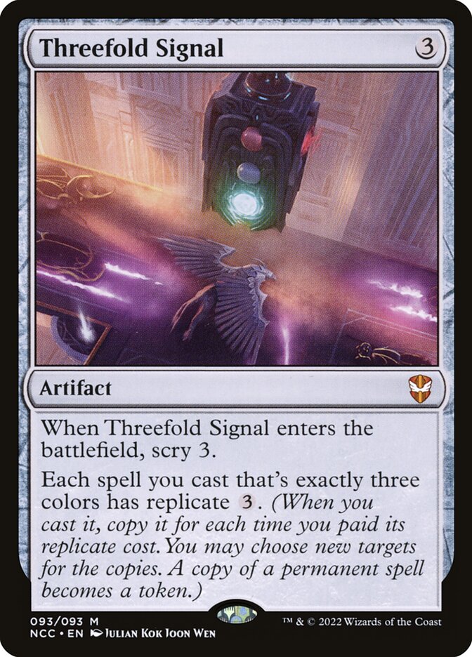 image Threefold Signal