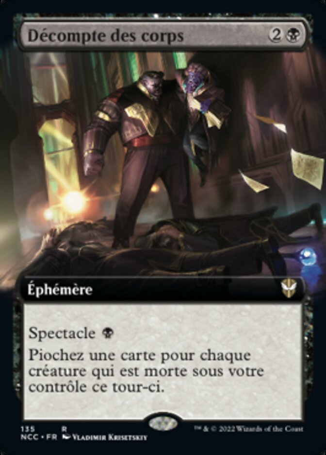 image Décompte des corps