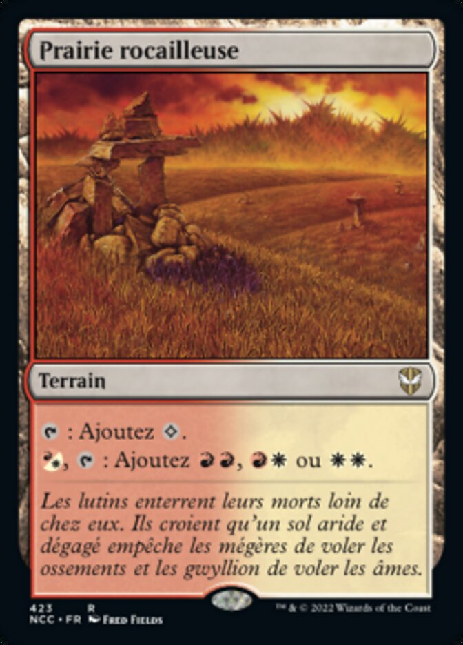 image Prairie rocailleuse