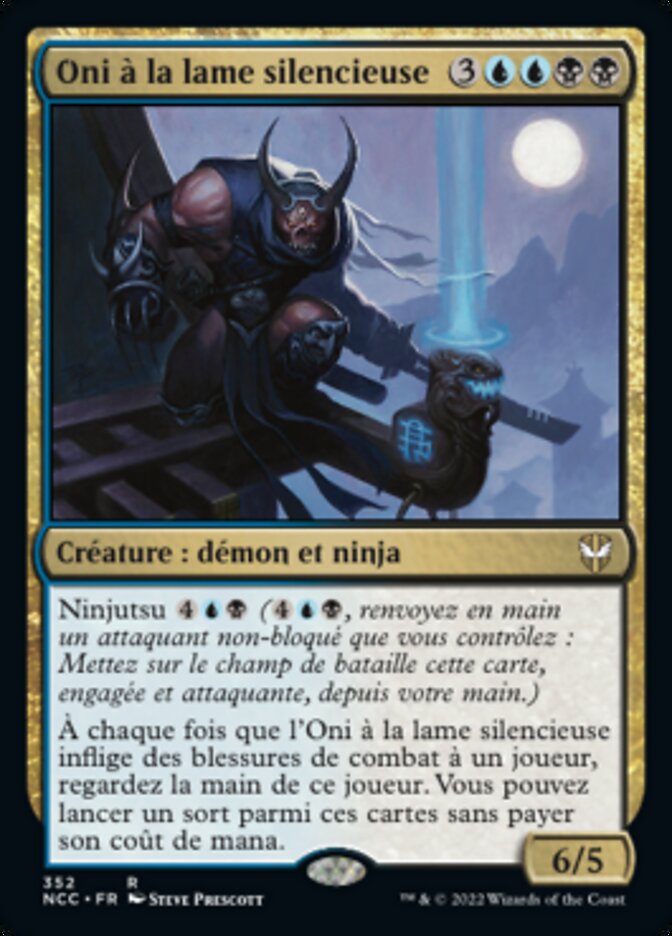 image Oni à la lame silencieuse