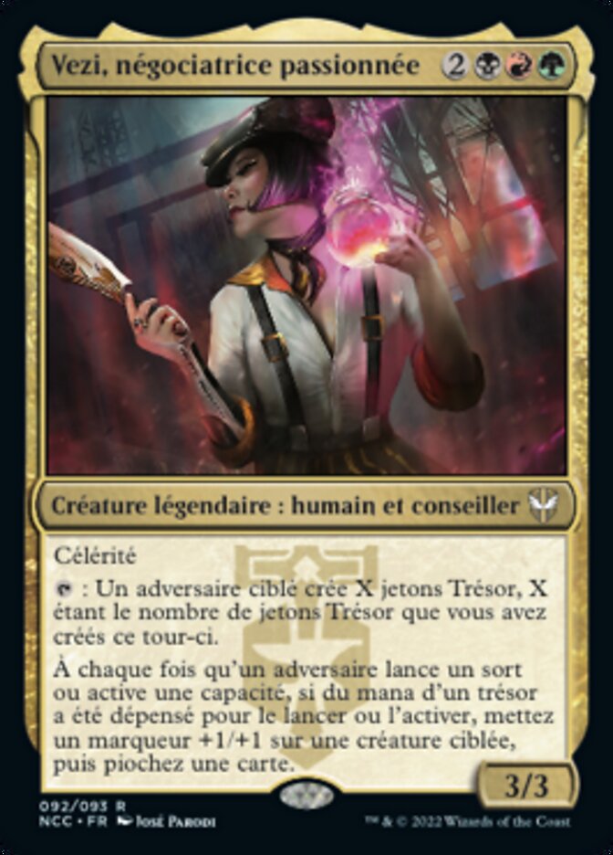 image Vezi, négociatrice passionnée