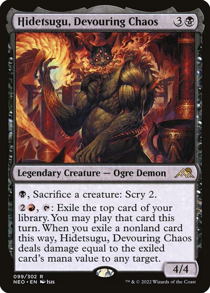 image Hidetsugu, Devouring Chaos