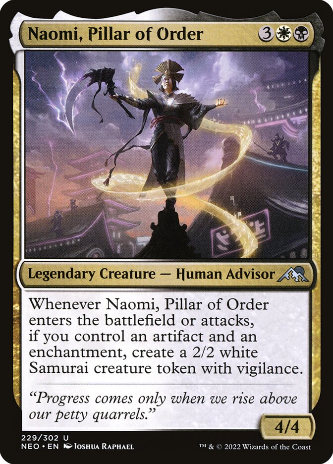 image Naomi, Pillar of Order