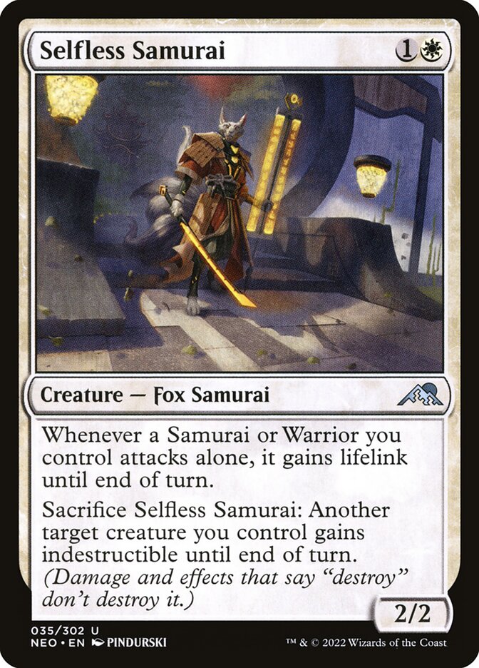 image Selfless Samurai