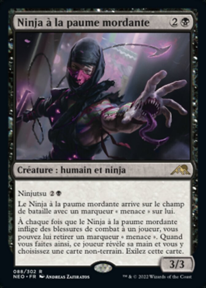 image Ninja à la paume mordante