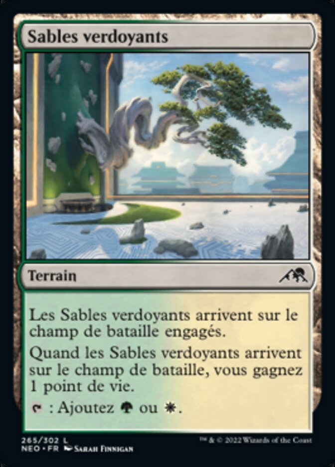 image Sables verdoyants