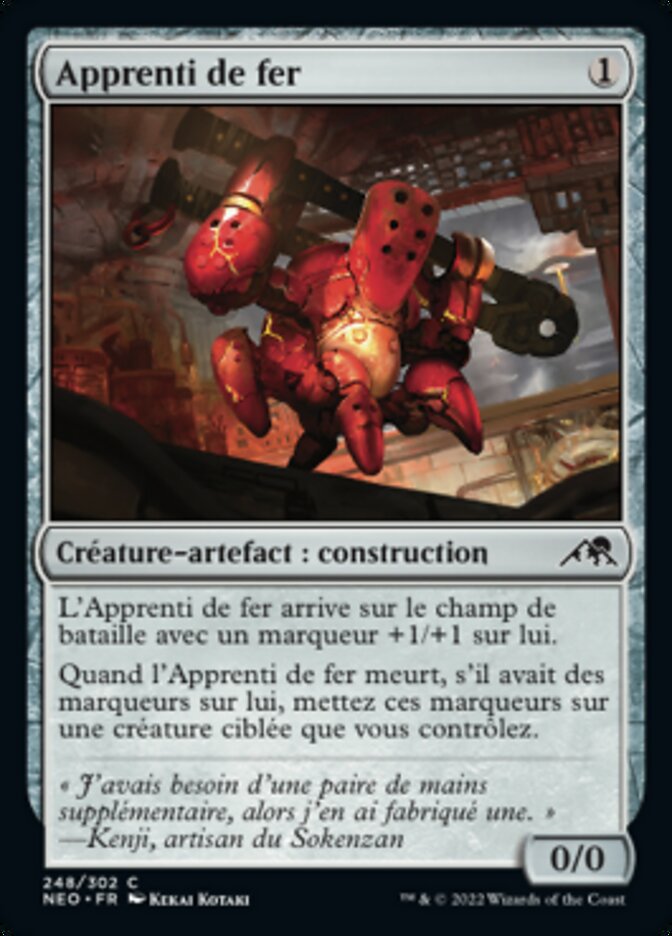 image Apprenti de fer