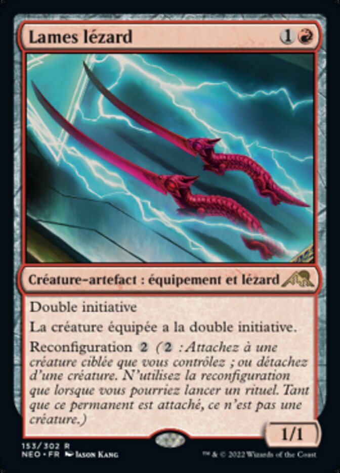 image Lames lézard