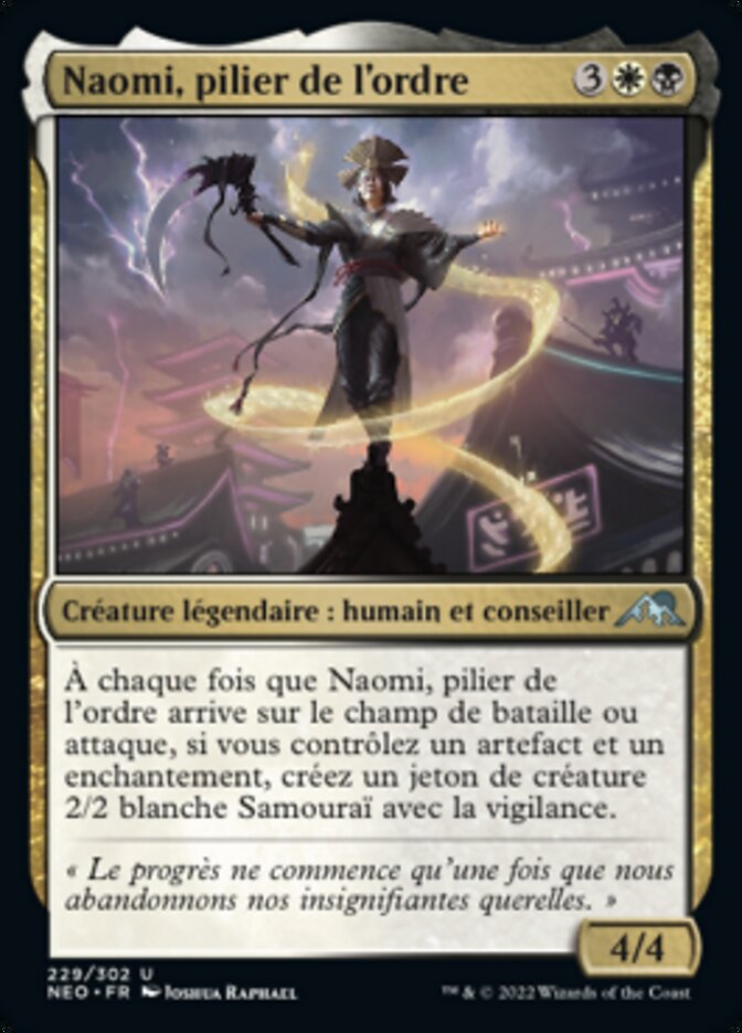 image Naomi, pilier de l'ordre