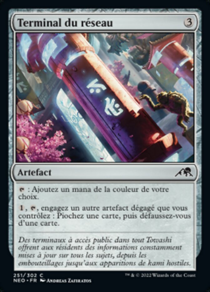 image Terminal du réseau