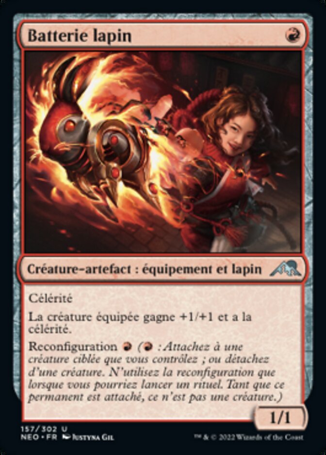 image Batterie lapin