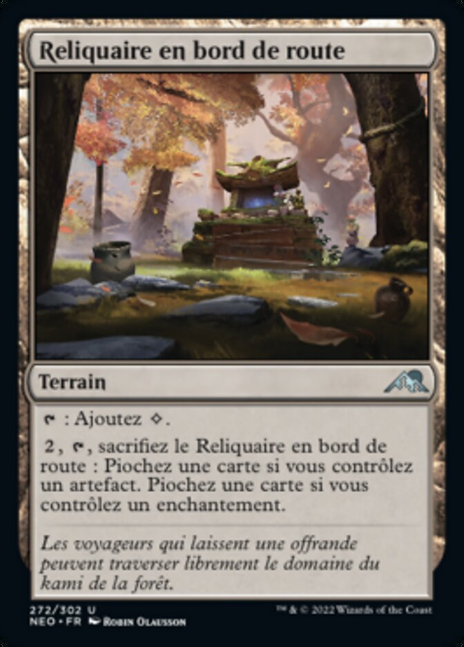 image Reliquaire en bord de route