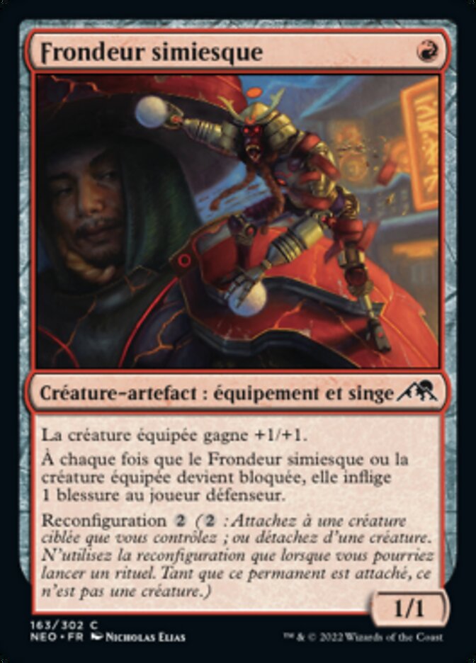 image Frondeur simiesque