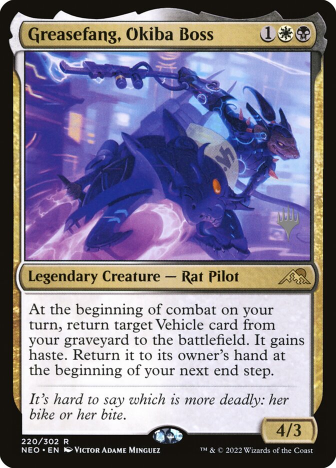 image Greasefang, Okiba Boss