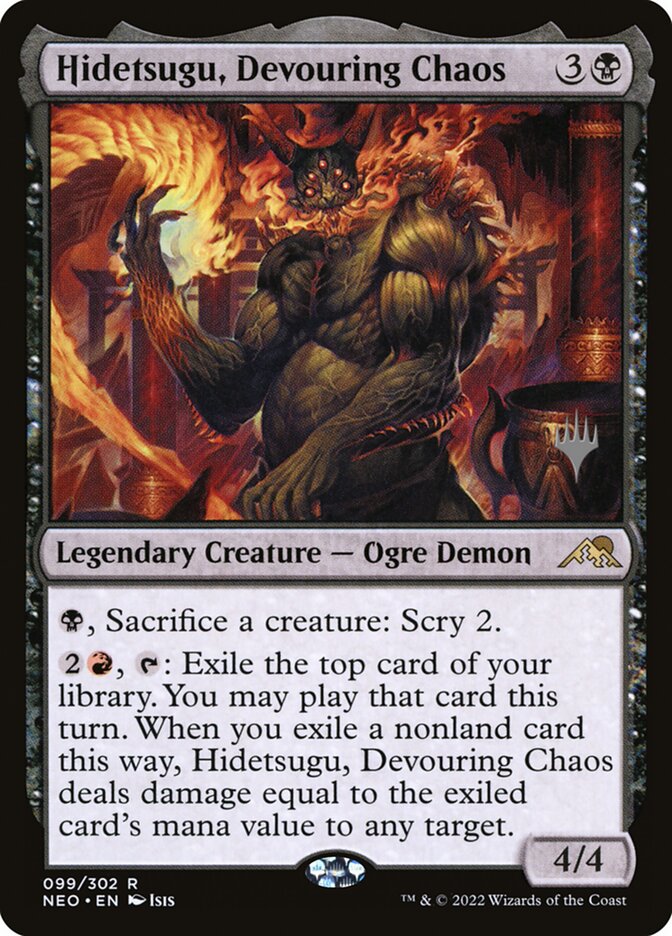 image Hidetsugu, Devouring Chaos