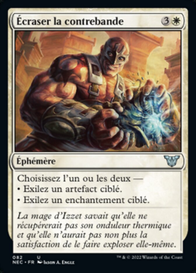 image Écraser la contrebande