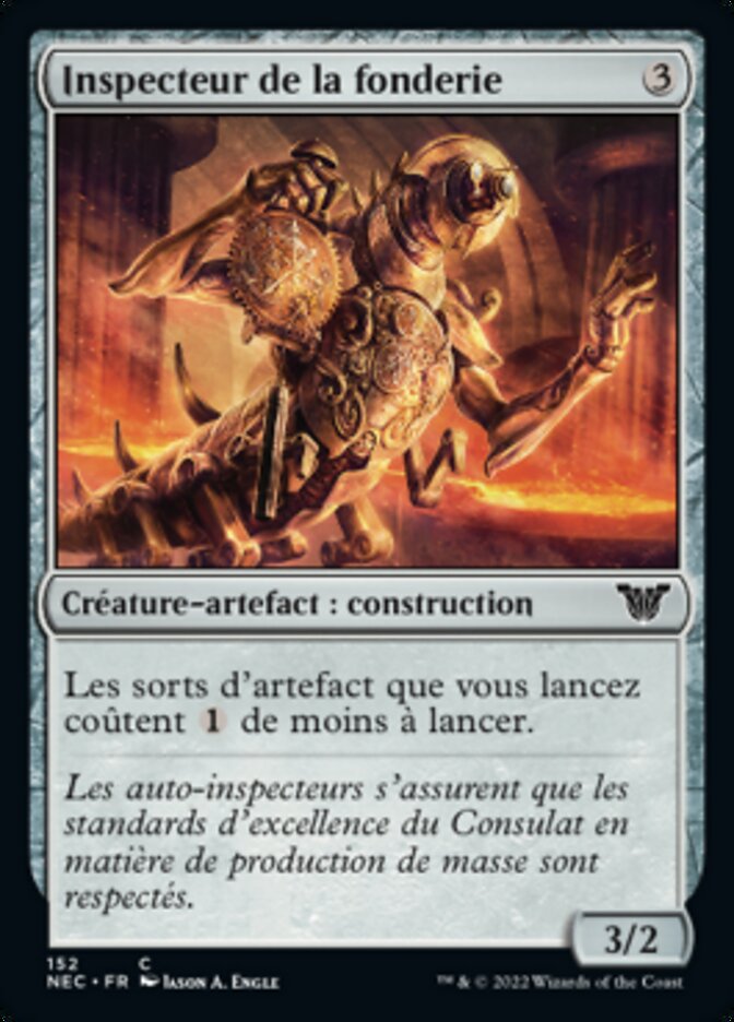 image Inspecteur de la fonderie