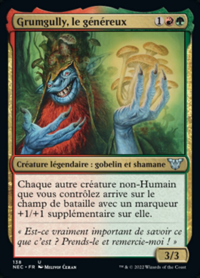 image Grumgully, le généreux