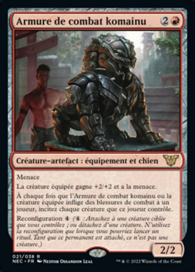image Armure de combat komainu