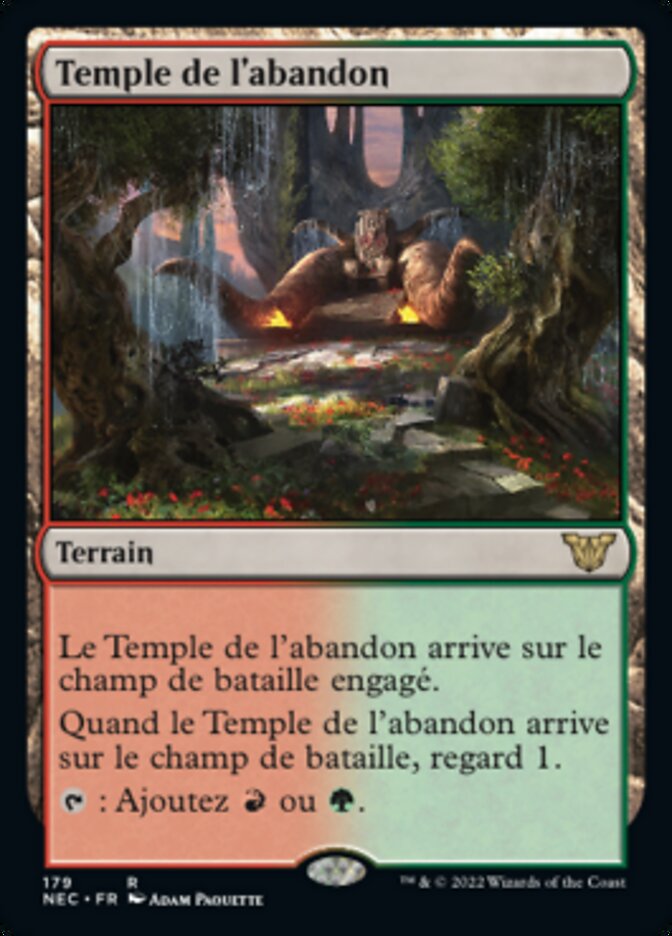 image Temple de l'abandon
