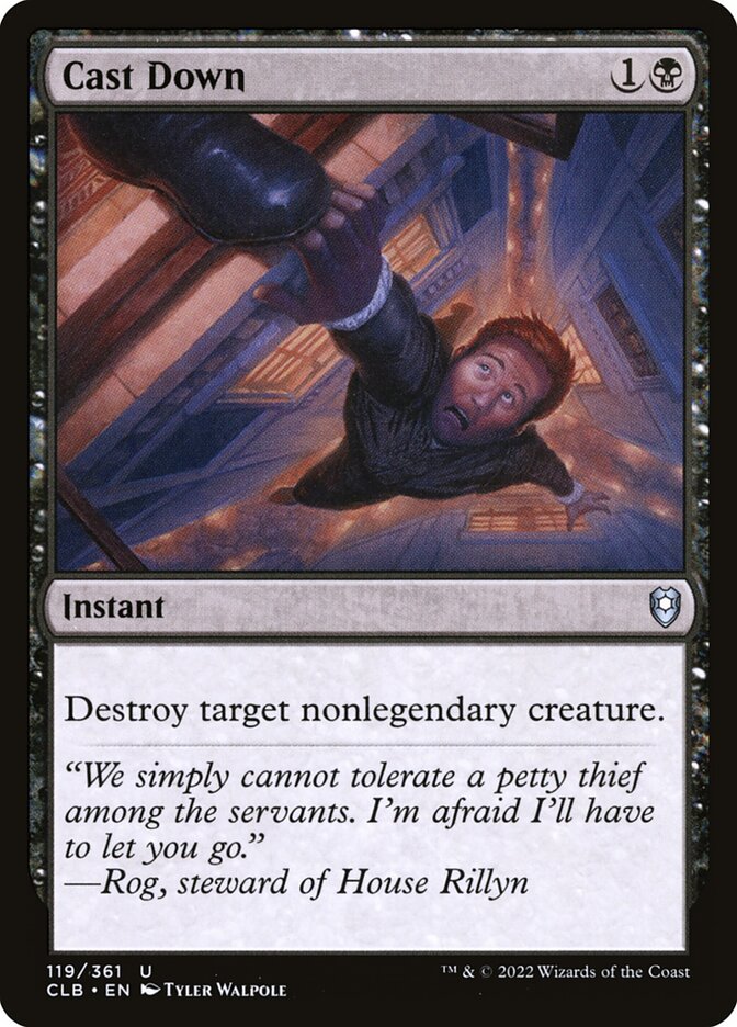 image Cast Down