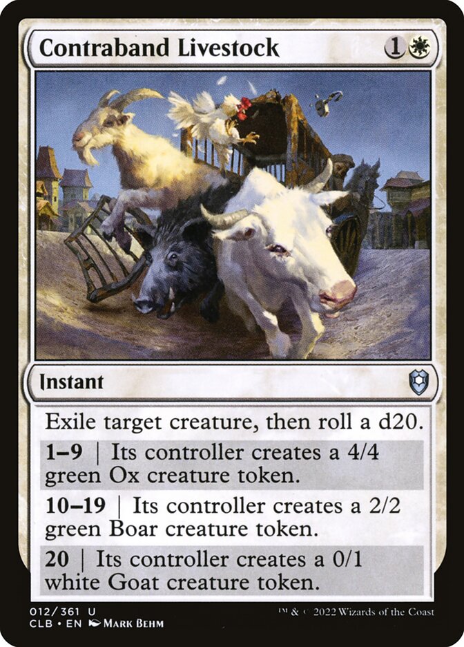 image Contraband Livestock