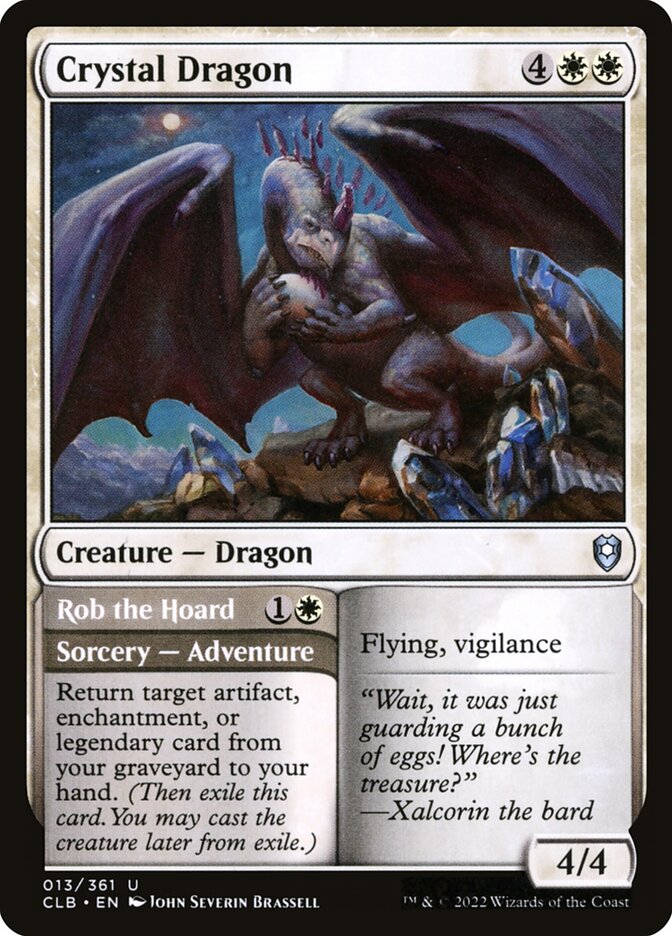image Crystal Dragon // Rob the Hoard