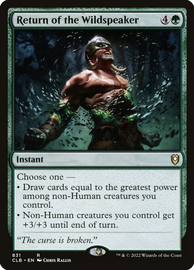 image Return of the Wildspeaker