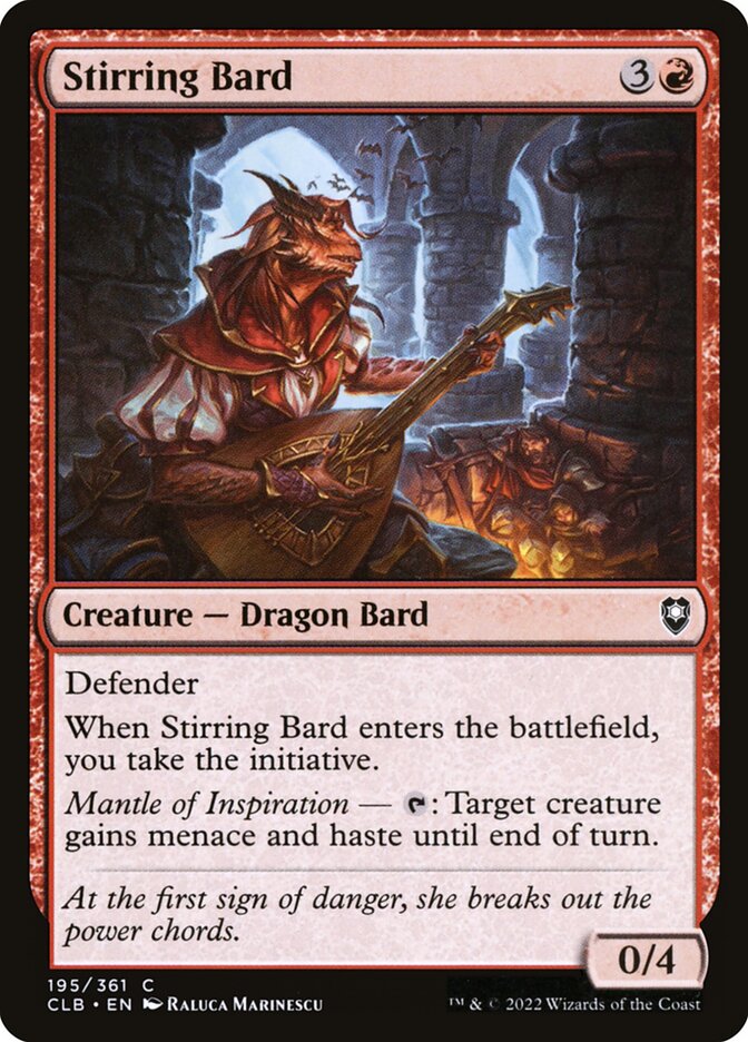 image Stirring Bard