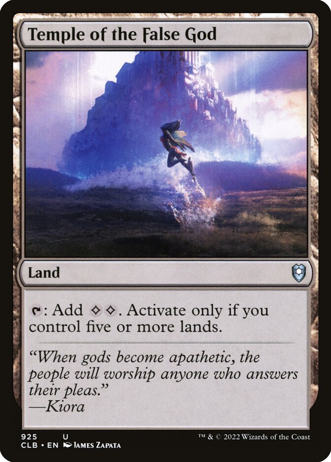 image Temple of the False God