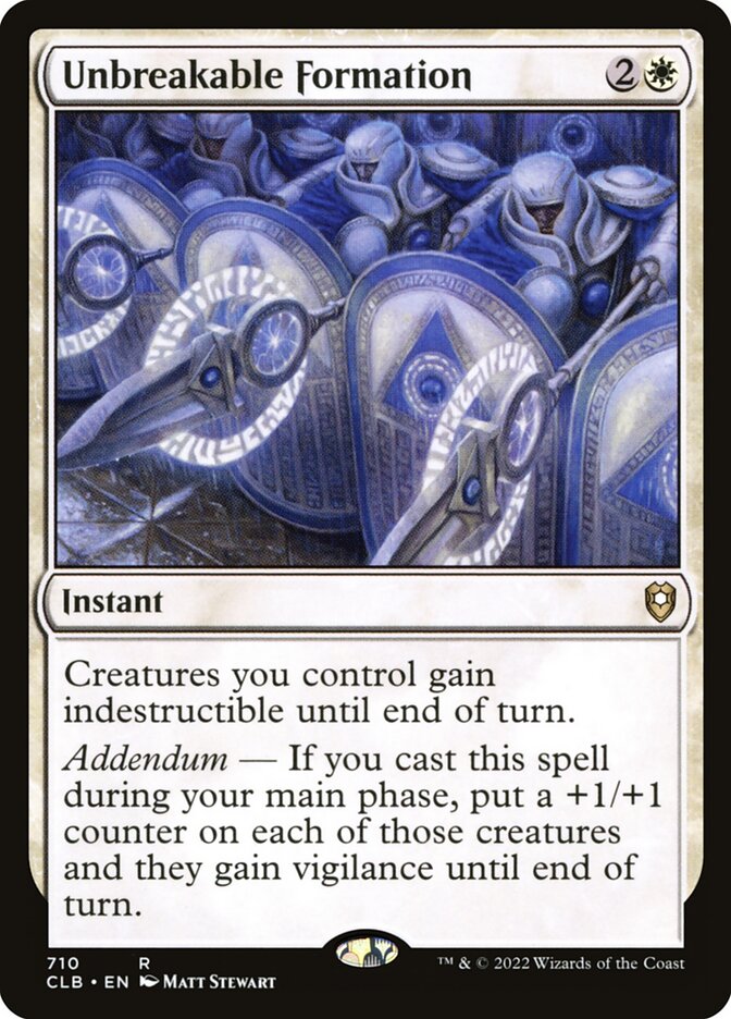 image Unbreakable Formation