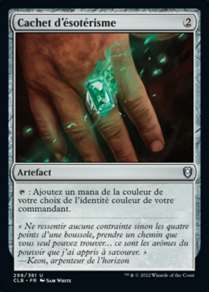 image Cachet d'ésotérisme
