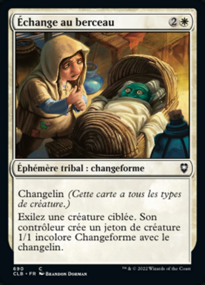 image Échange au berceau